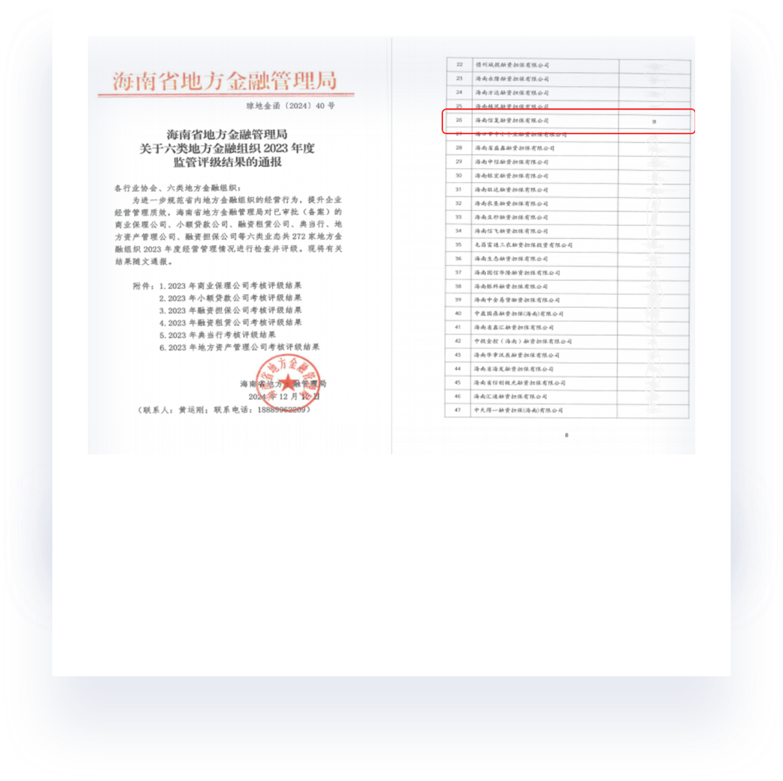 2023监管评级